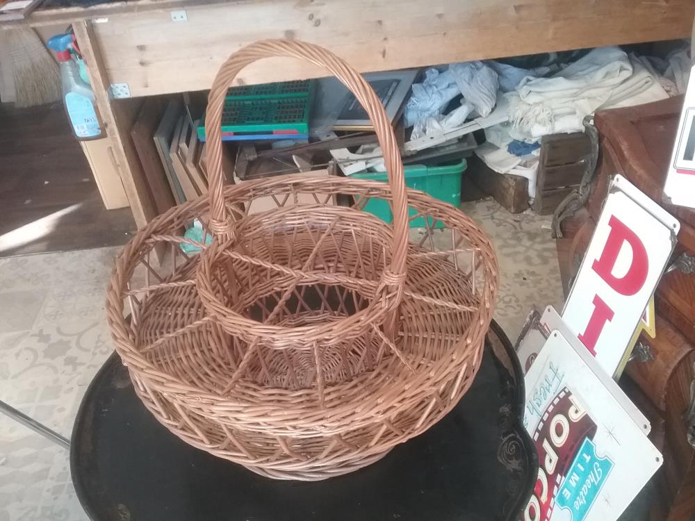 PANIER APERITIF OSIER