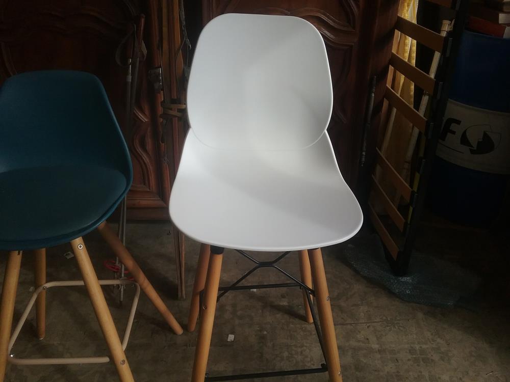 CHAISE HAUTE BAR BLANC