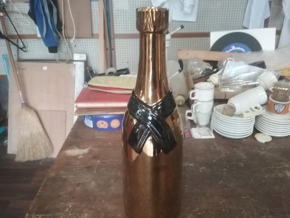 BOUTEILLE DORE DECO