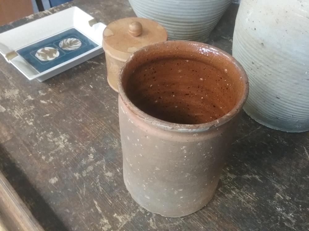 POT TERRE CUITE EMAILLEE