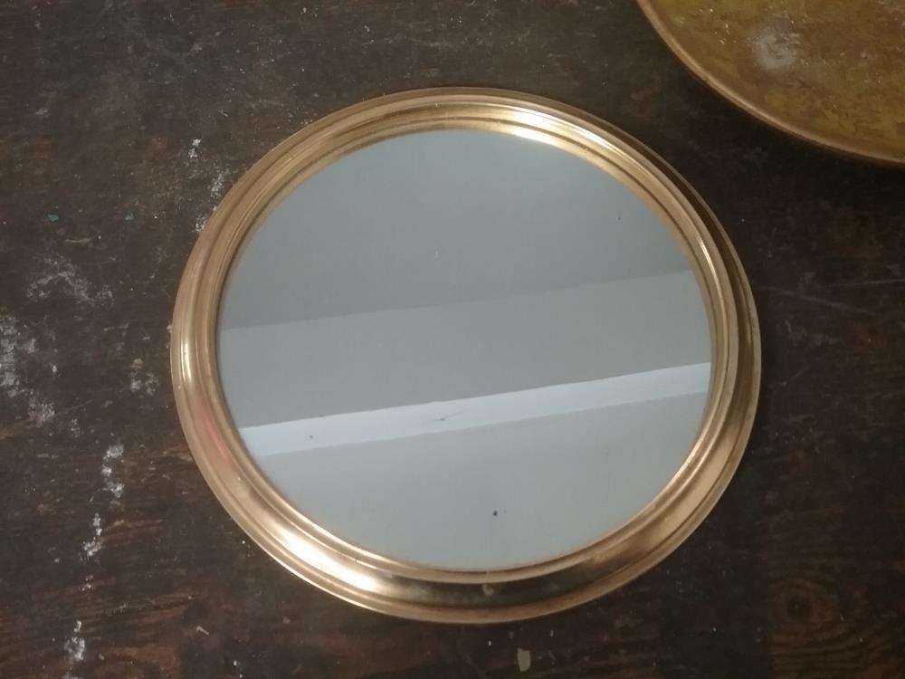 PLATEAU MIROIR ROND 