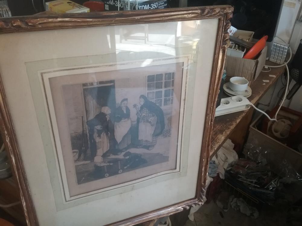 GRAVURE NUMEROTEE ROMEO DUMOULIN