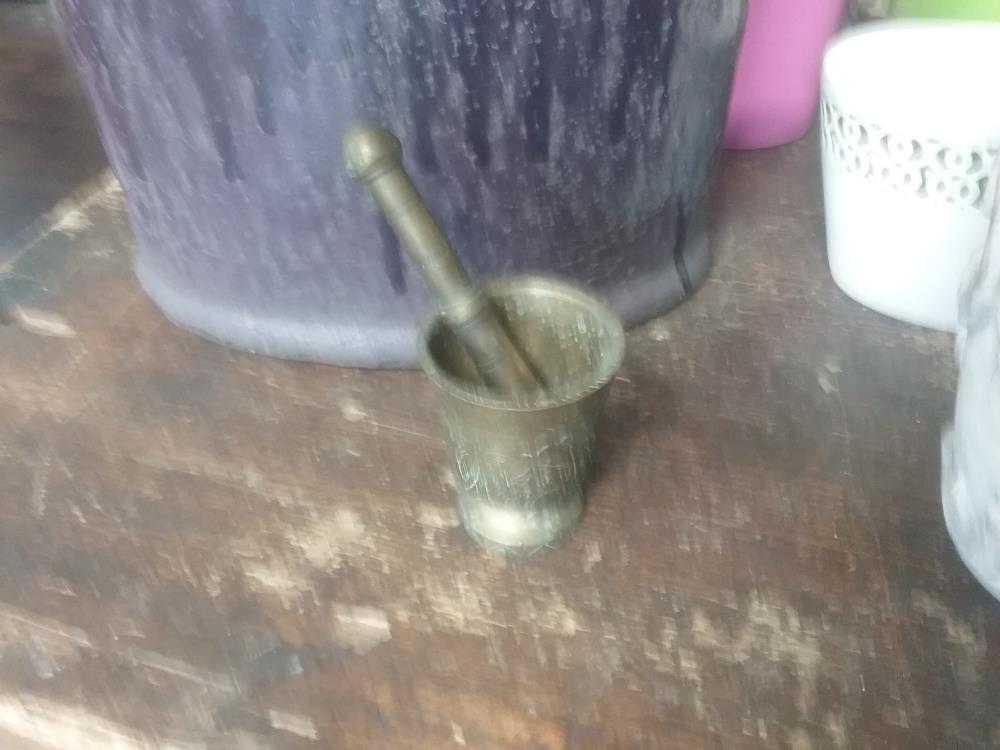 PILON ET MORTIER BRONZE PM