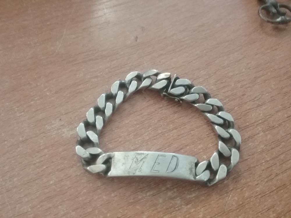 GOURMETTE ARGENT 800 83G