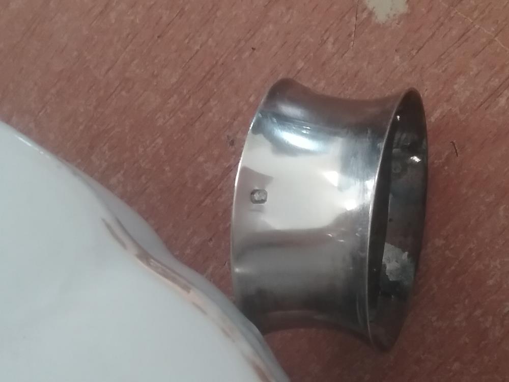 ROND DE SERVIETTE ARGENT MINERVE 19,5G