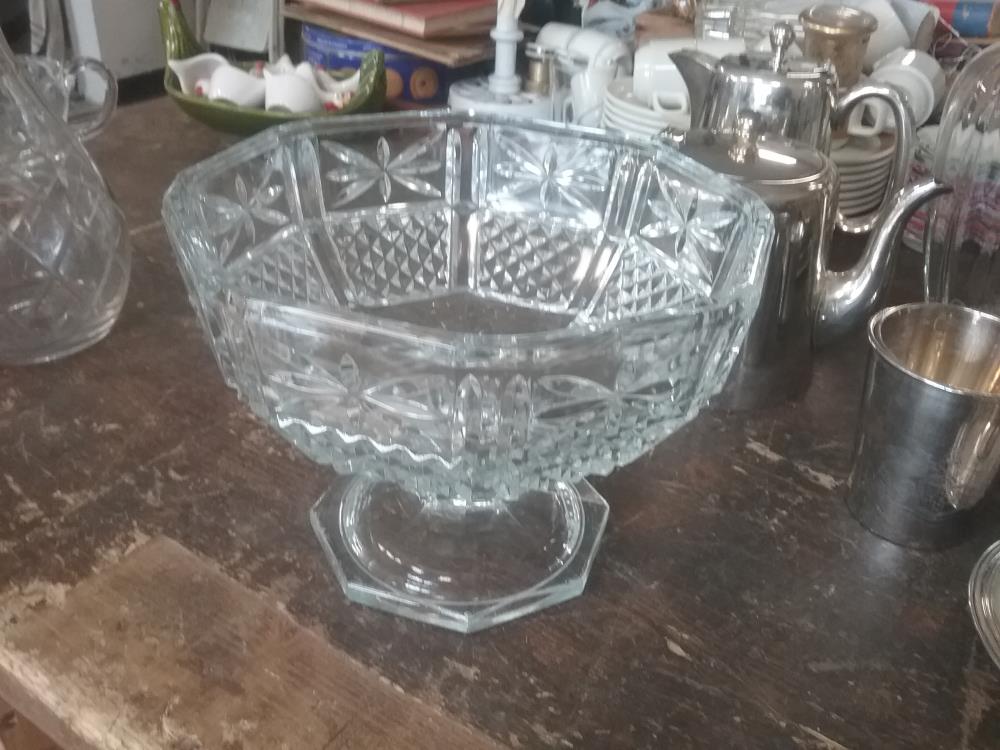 COUPE A FRUITS VERRE