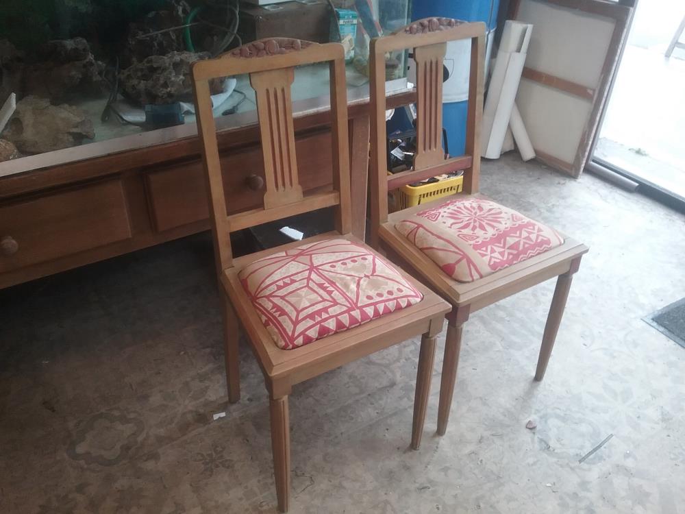 CHAISE DE CHAMBRE PATINÉ 