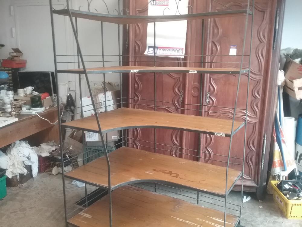 ETAGERE BOULANGERIE ANGLE