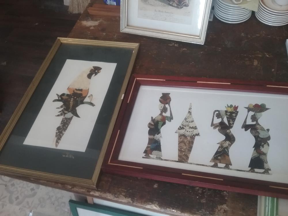 CADRE AILE DE PAPILLONS