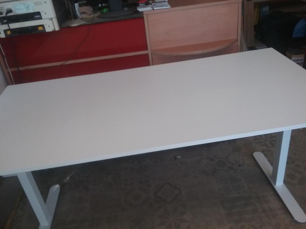 TABLE BUREAU BLANCHE 