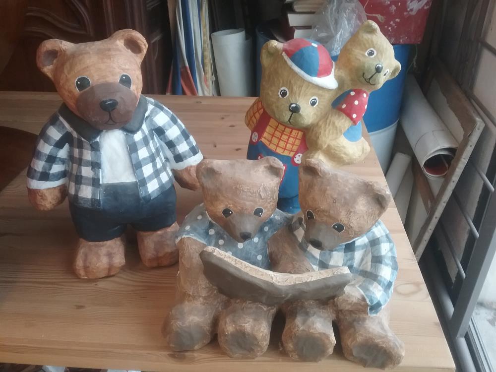 OURS PAPIER MACHE PM