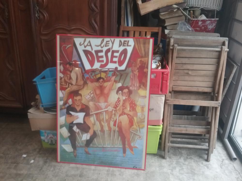 AFFICHE DE CINEMA ALMODOVAR