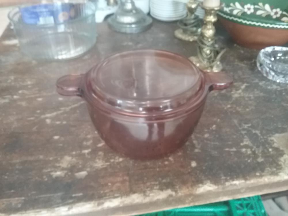 COCOTTE PYREX FUME