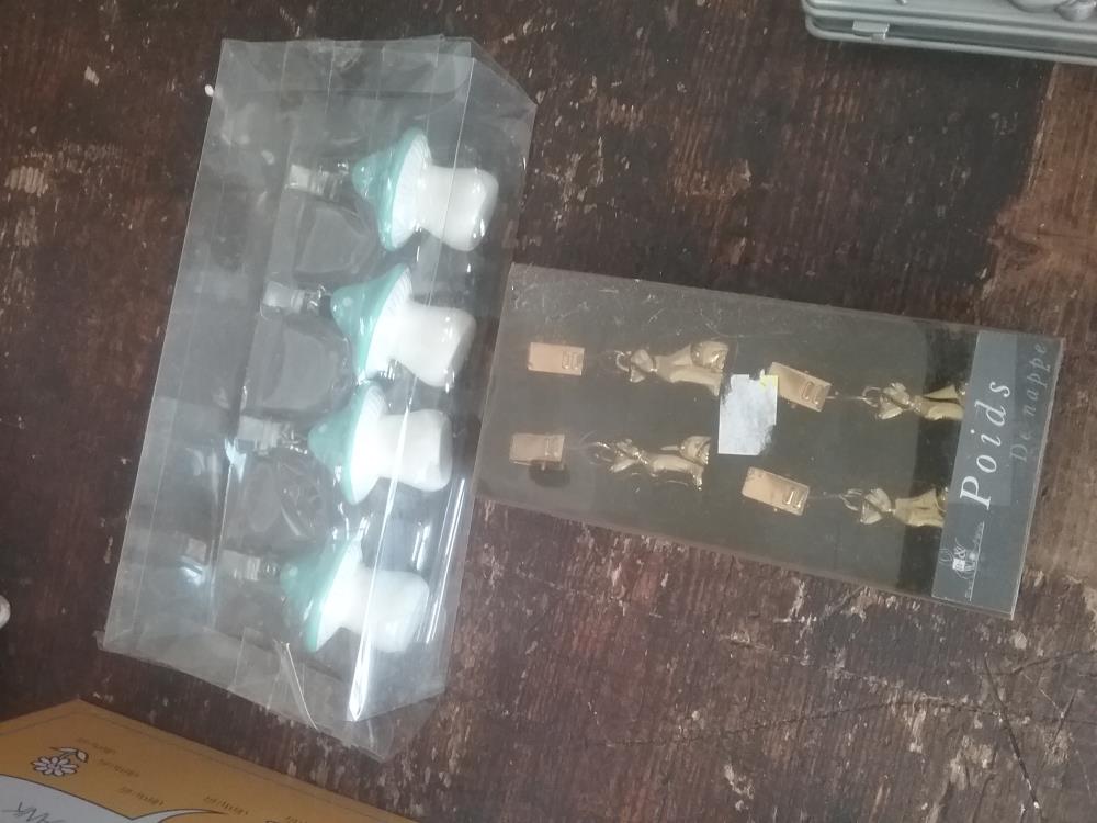 BOITE POIDS DE TABLE 