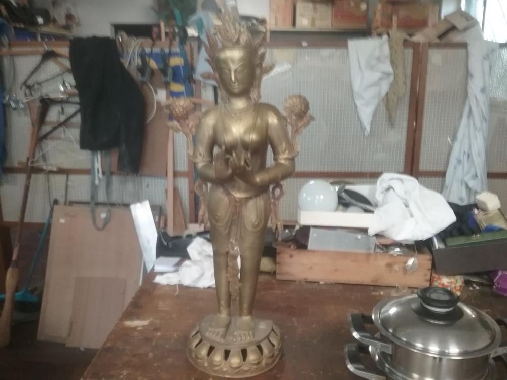 STATUE INDO BRONZE