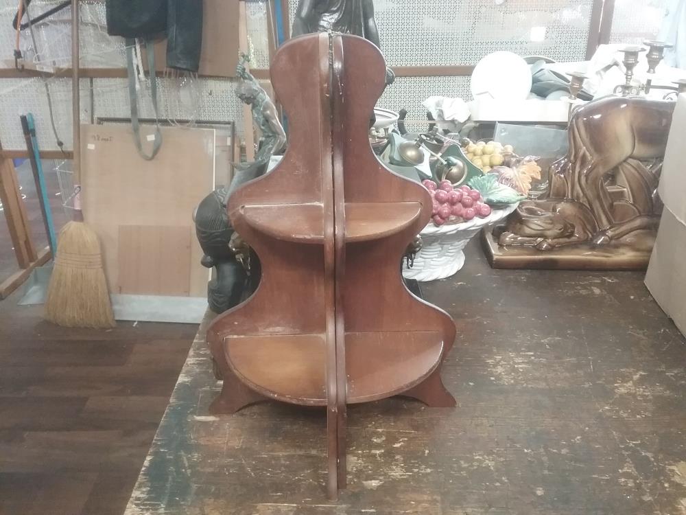 PAIRE MINI ETAGERES D'ANGLE