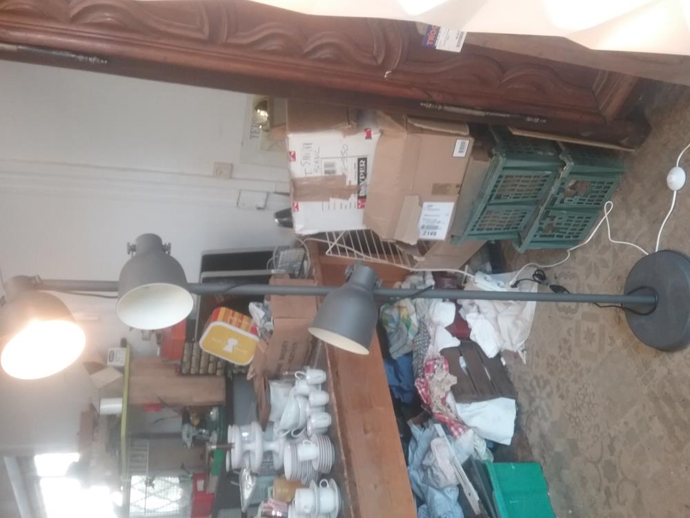 LAMPADAIRE INDUS 3 FEUX