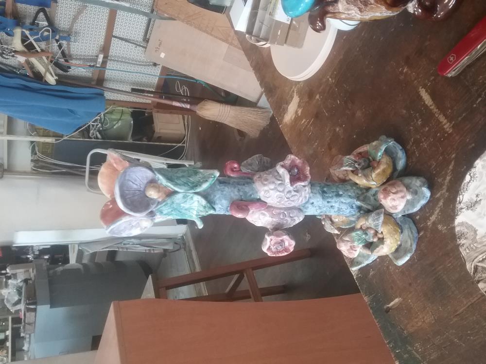 BOUGEOIR  PSYCHEDELIQUE TERRE CUITE