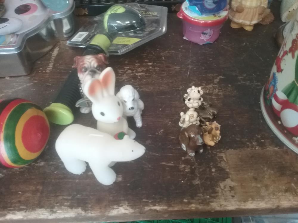 LOT PETIT ANIMAUX DECO