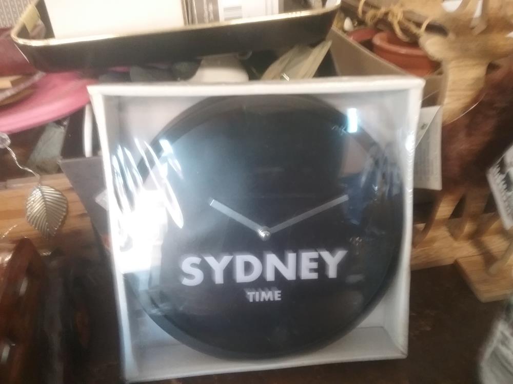 HORLOGE SYDNEY NEUVE