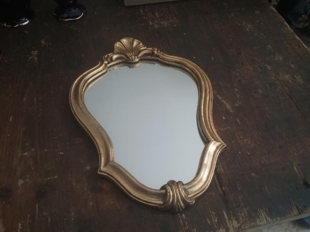 PETIT MIROIR DORE