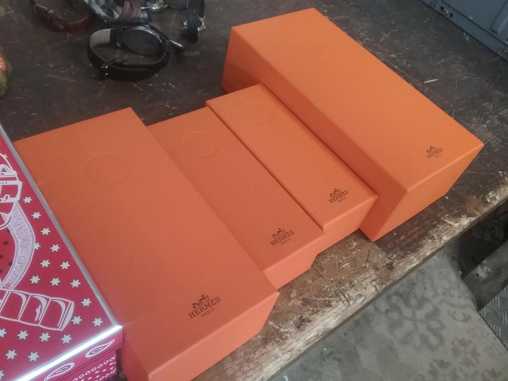 4 BOITES HERMES 