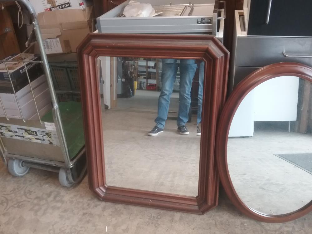 MIROIR  CADRE BOIS