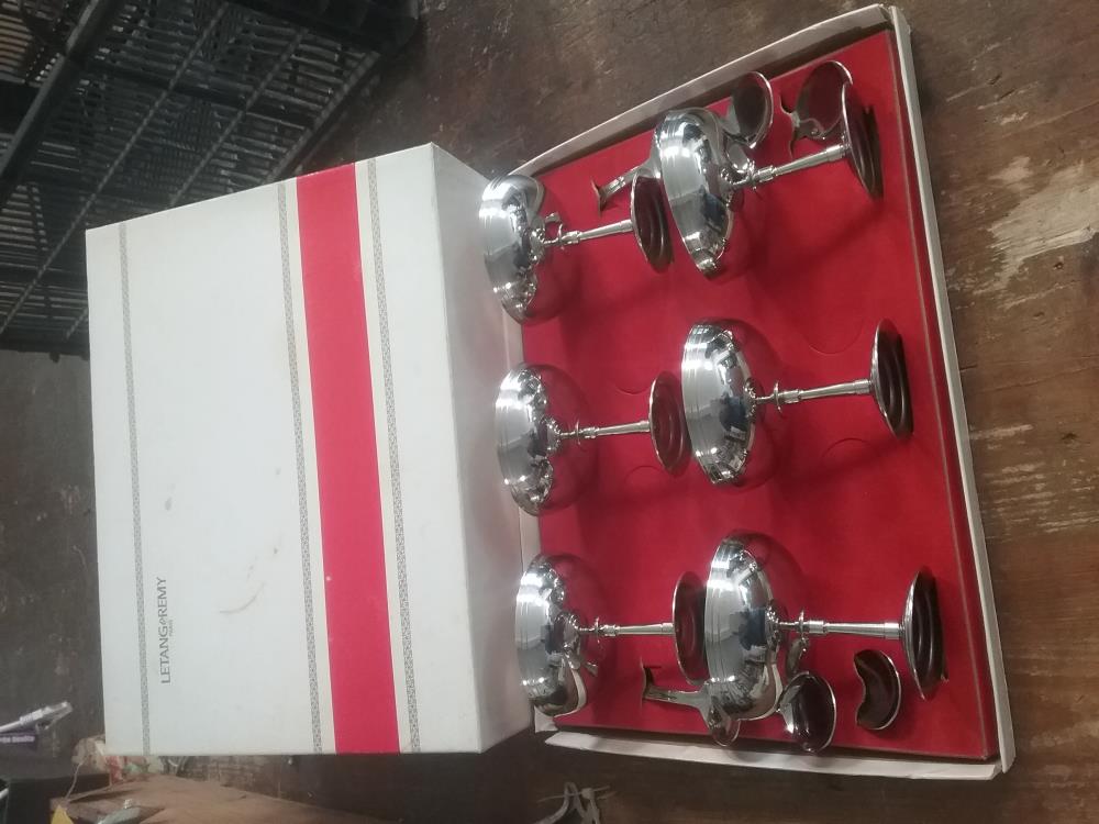 12 COUPES INOX LETANG REMY