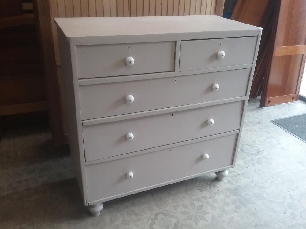 COMMODE 5T GRISE