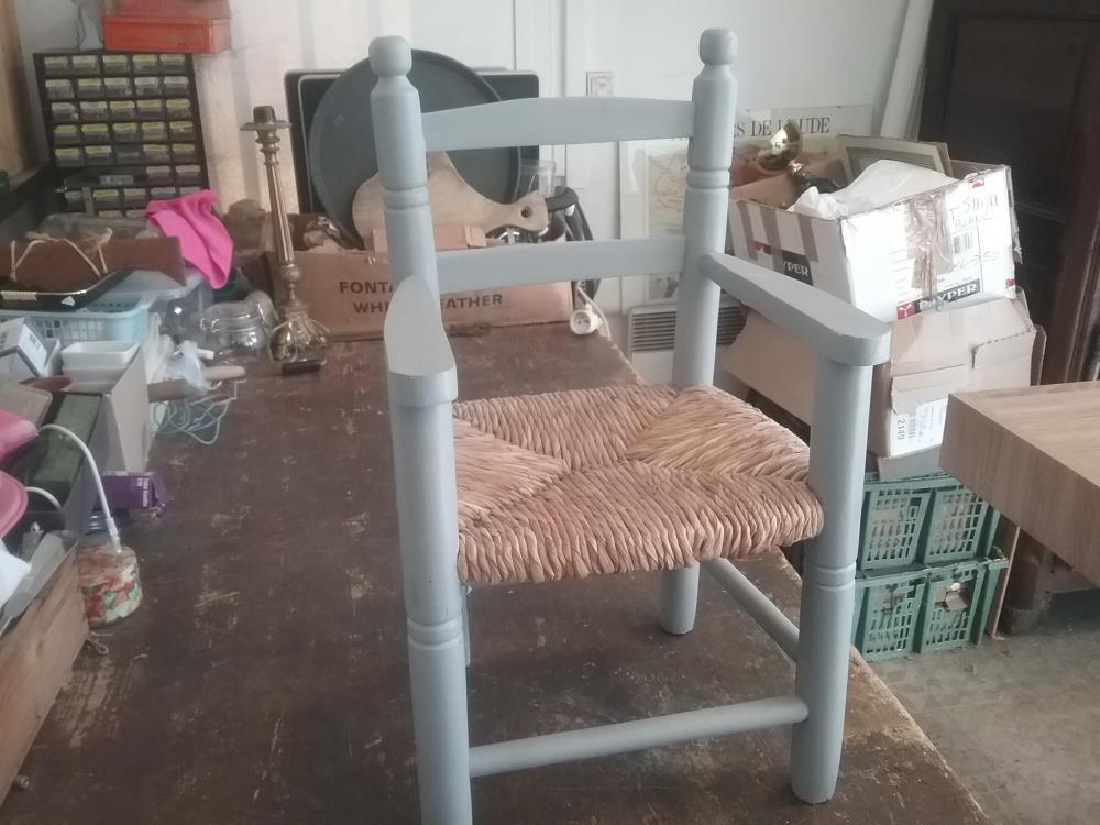 CHAISE PAILLEE ENFANT 