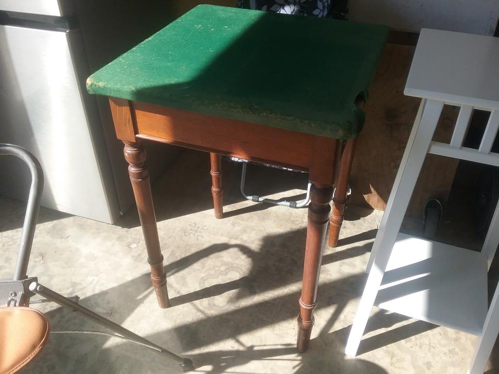 TABLE DE BRIDGE ANCIENNE