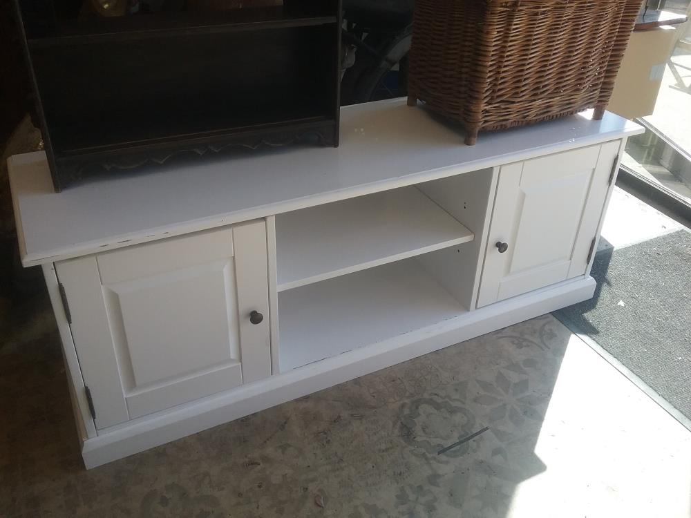 MEUBLE TV BLANC