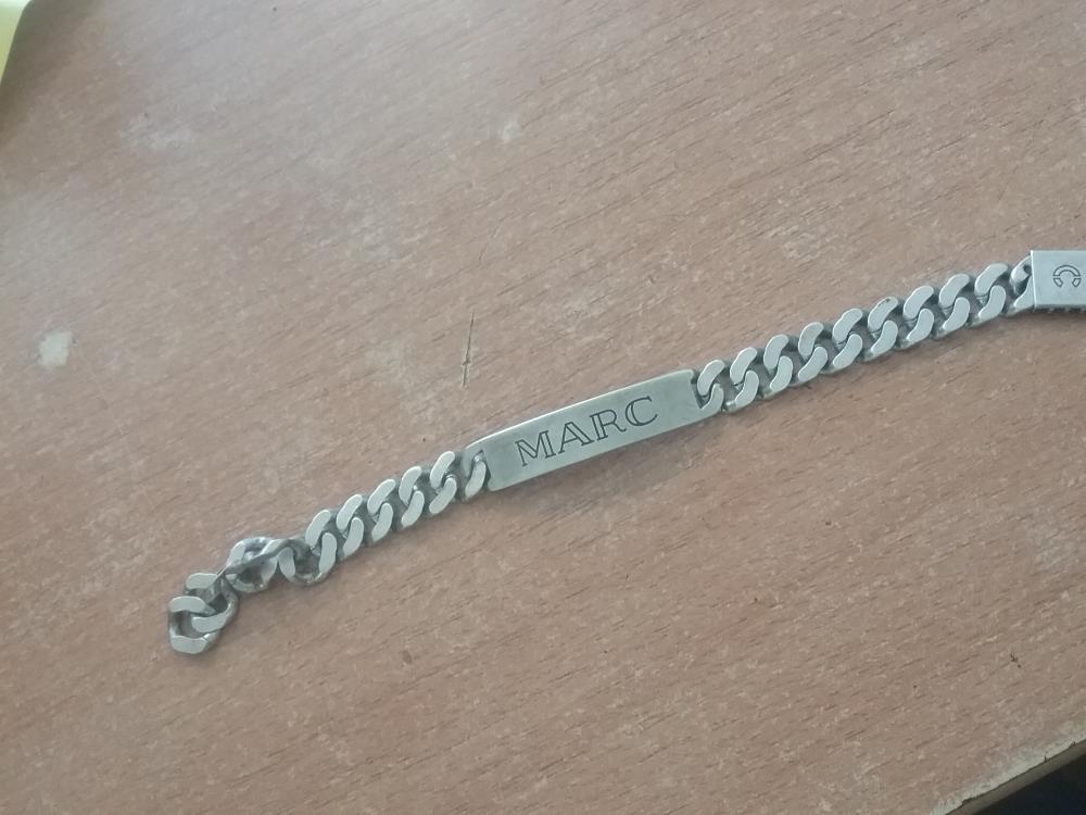 GOURMETTE ARGENT NON CERTIFIE