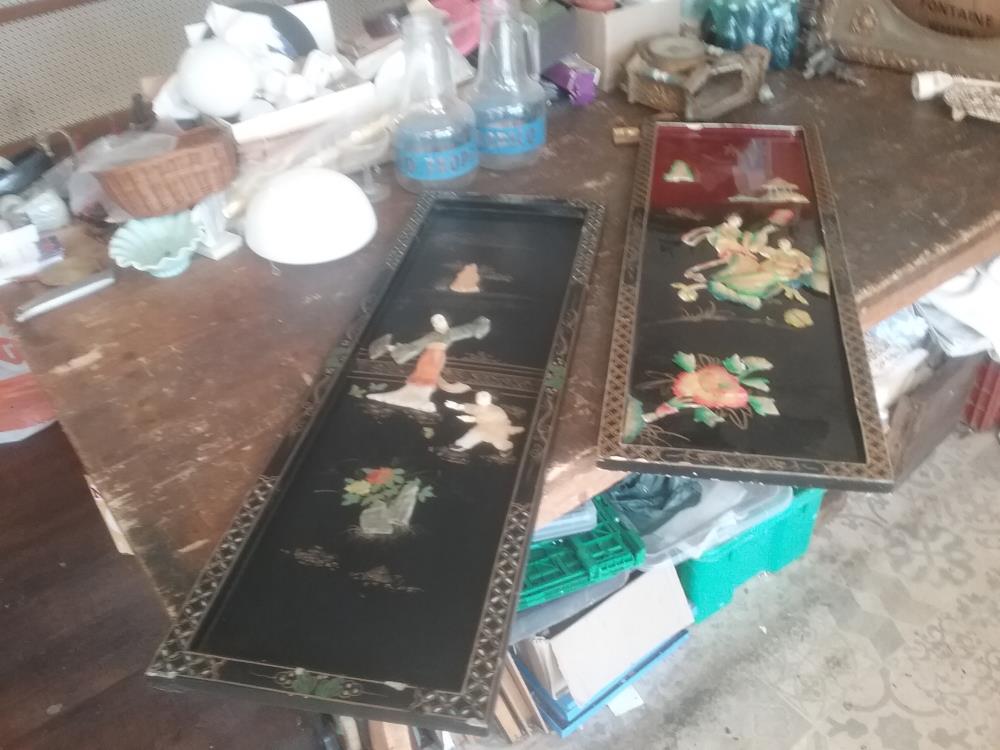 CADRE RELIEF ASIE LAQUE