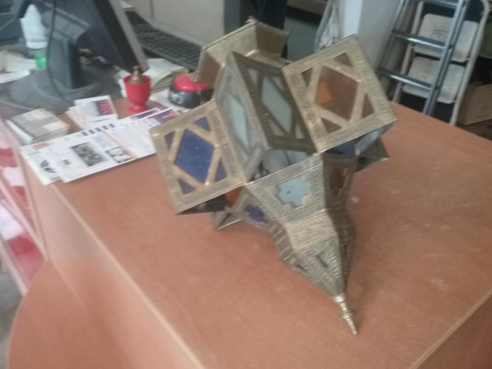 LANTERNE MARROC ETOILE