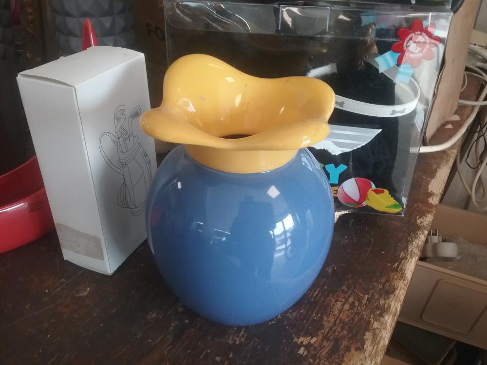 VASE DIVERS BLEU