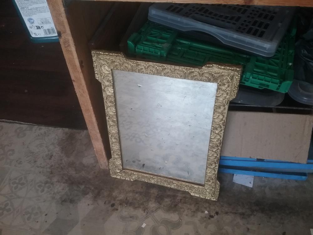 MIROIR DORE ANCIEN 