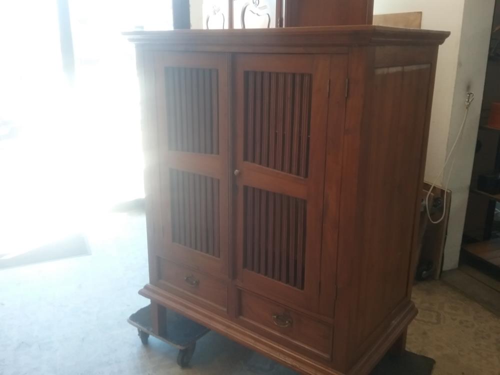 BUFFET 2P BOIS EXOTIQUE