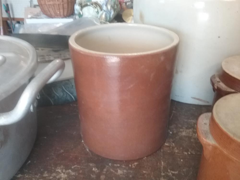 POT TERRE CUITE EMAILLE