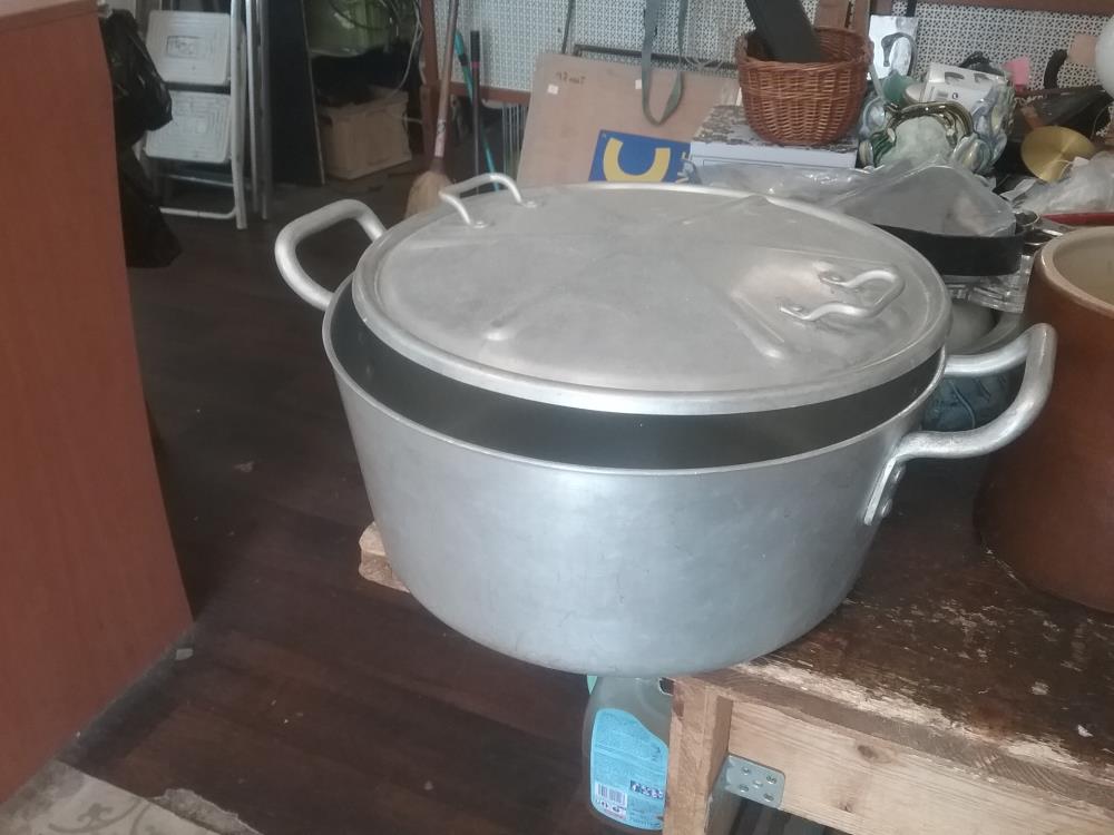 BASSINE COUVERCLE ALU