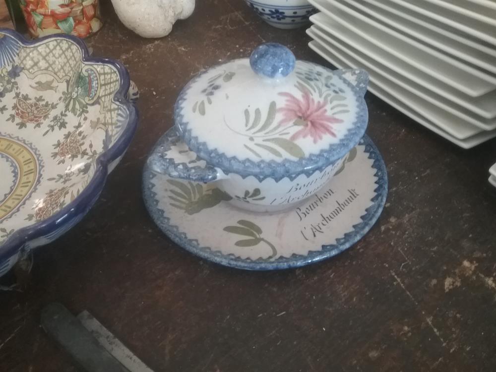 POT ET SOUCOUPE BOURBON LARCHAMBAULT