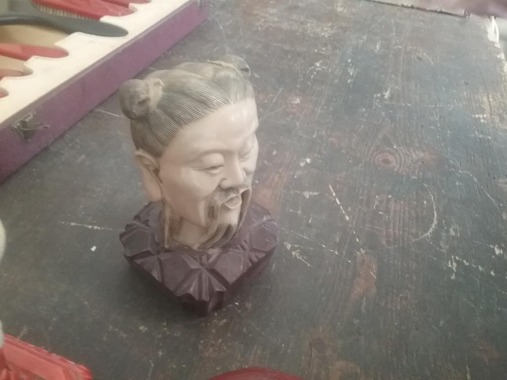 TETE DE CHINOIS RESINE