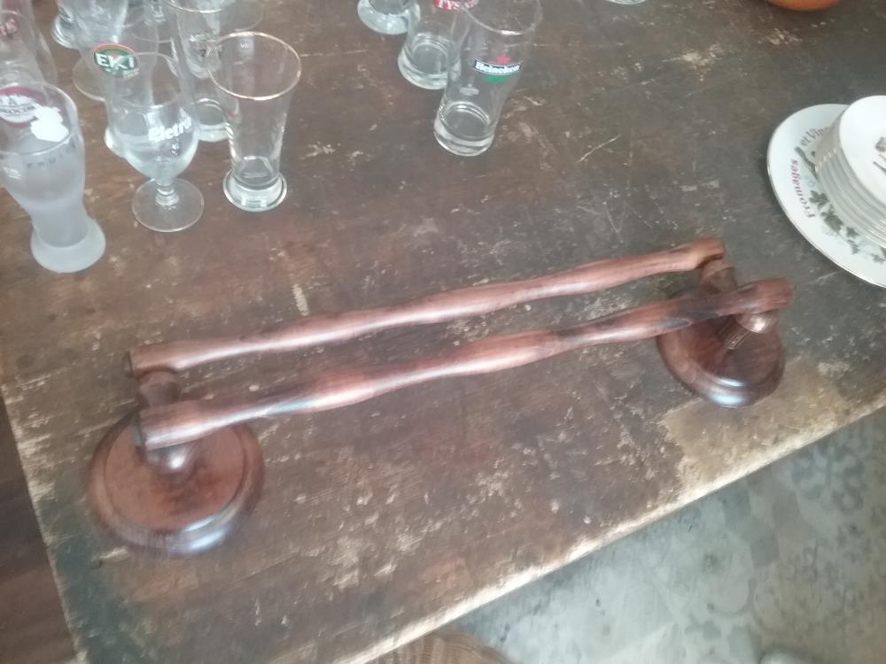 PORTE SERVIETTES BOIS