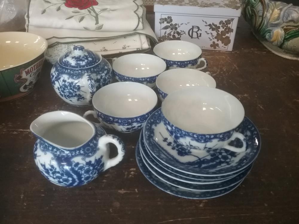 PARTIE DE SERVICE JAPON BLEU