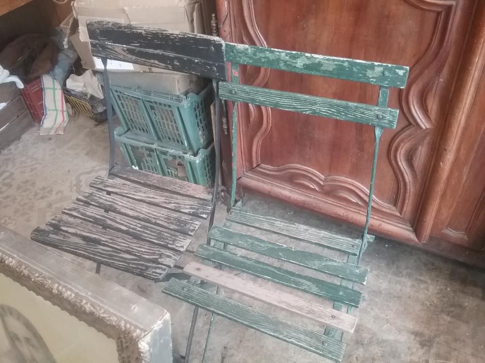 CHAISE PLIANTE ANCIENNE