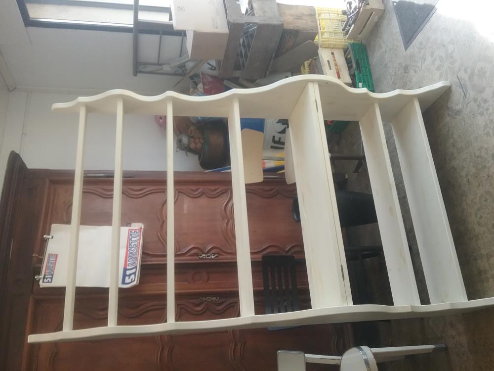 ETAGERE BUREAU BLANC 