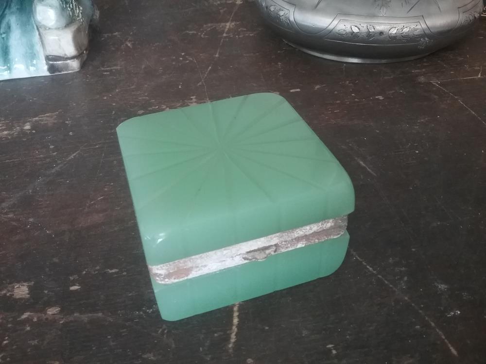 BOITE VERRRE VERT