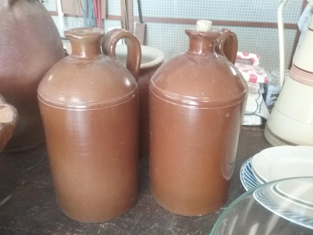 CRUCHE GRES EMAILLE