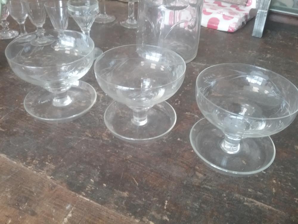 3 VERRES ANCIENS