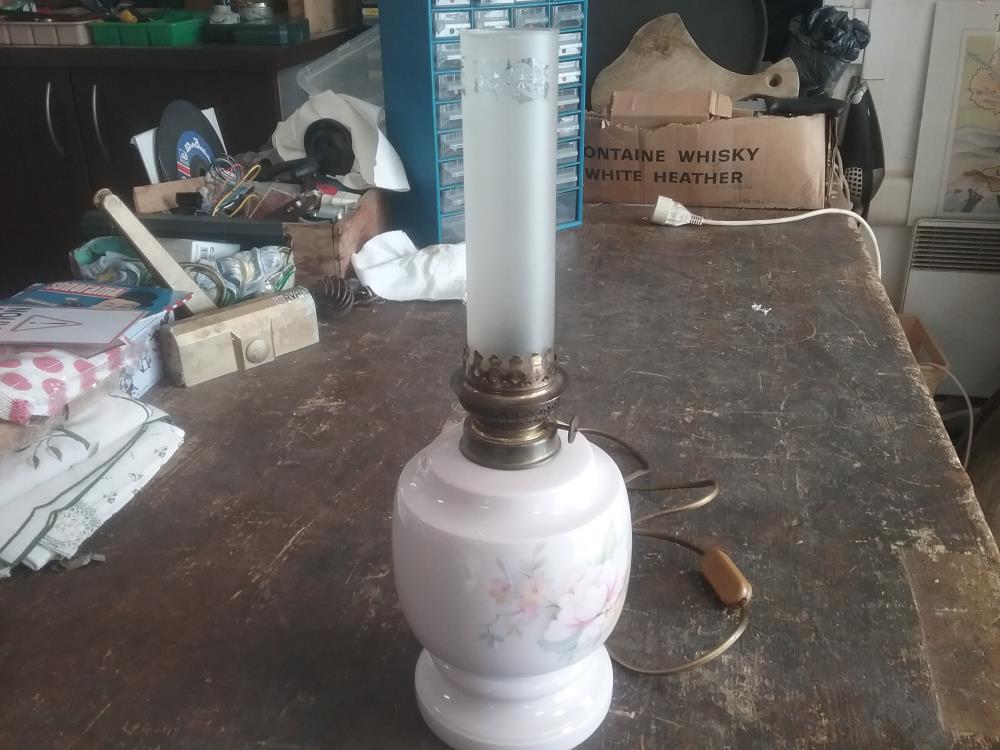 PIED LAMPE LIMOGES
